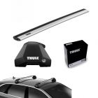 Solución Thule Barra Aluminio Edge Evo Line Up Grey Hyundai Accent 4-Dr Sedan, 18-