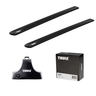 Solución THULE BARRA ALUMINIO WINGBAR EVO BLACK ISUZU D-MAX RODEO 4-DR DOUBLE CAB AÑO 02-11