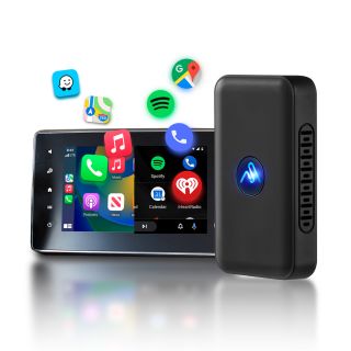 AUTOSKY ADAPTADOR INALAMBRICO 2 EN 1 CARPLAY Y ANDROID