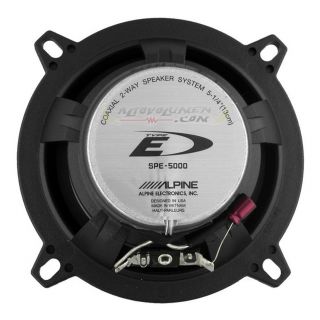 Alpine Parlante SPE-5000 de 2 vias 5 1/4 200w 4 ohm