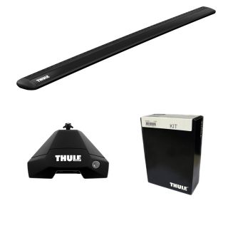 Solución Thule Wingbar Evo Black Audi A4 4-Dr Sedan Año 16-