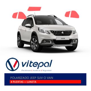 Polarizado completo (sin parabrisas) AUTOMÓVIL TIPO SUV JEEP