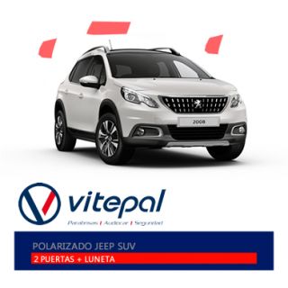 Polarizado parcial (sin parabrisas) AUTOMÓVIL TIPO SUV JEEP