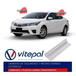LAMINADO TRANSPARENTE 7 MICRAS 2 VIDRIOS LATERALES