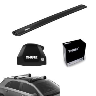 Solución Thule Barra Aluminio Edge Evo Line Up Black Audi Q7 5-Dr Suv, 15-