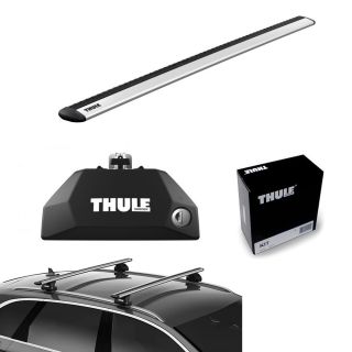 Solución Thule Barra Aluminio Wingbar Evo Grey Ford Edge 5-Dr Suv, 15-