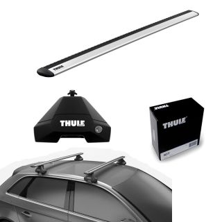 Solución Thule Barra Aluminio Wingbar Evo Grey Volkswagen Golf (Mk. Viii) 5-Dr Hatchback, 20-
